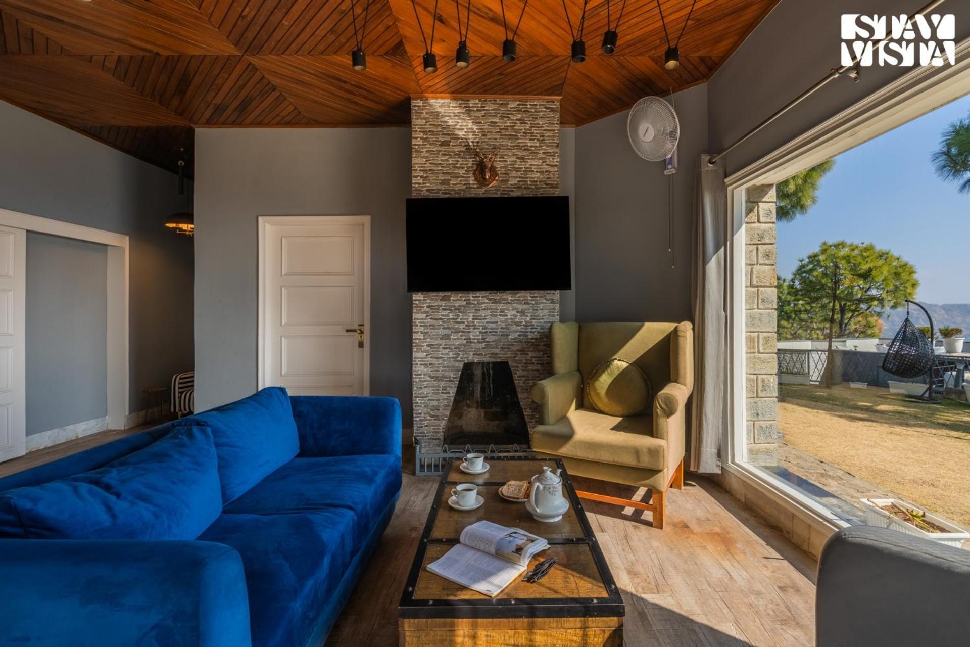 Stayvista At Serene With Outdoor Bonfire Barog المظهر الخارجي الصورة